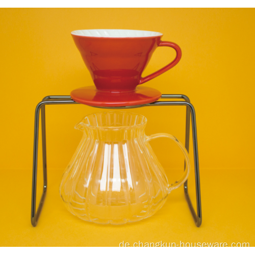 V60 Pour Over Tropfer Keramik-Kaffeefiltertasse